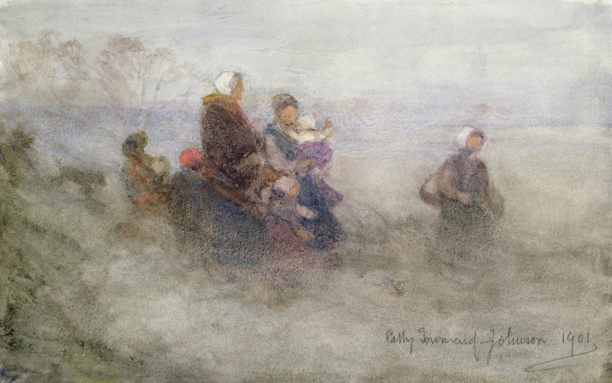 رحلة العودة ، 1901 بواسطة باتي تاونسند جونسون