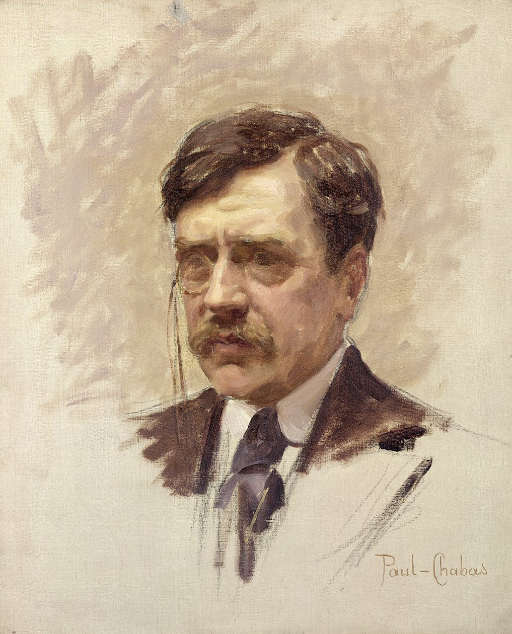 بول بورجيه (1852-1935) ج 1895 بواسطة بول اميل شاباس