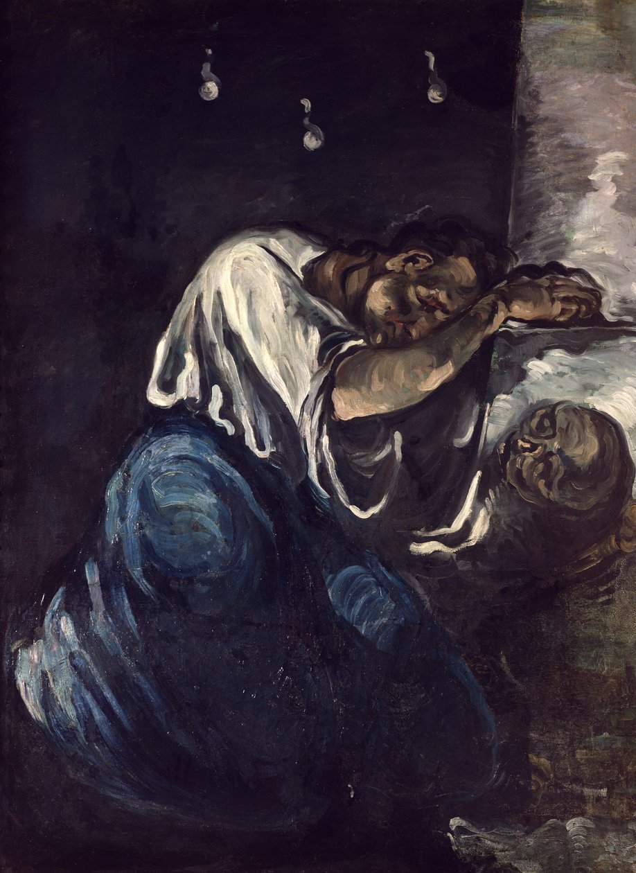 لا مادلين ، أو La Douleur ، c.1869 بواسطة بول سيزان