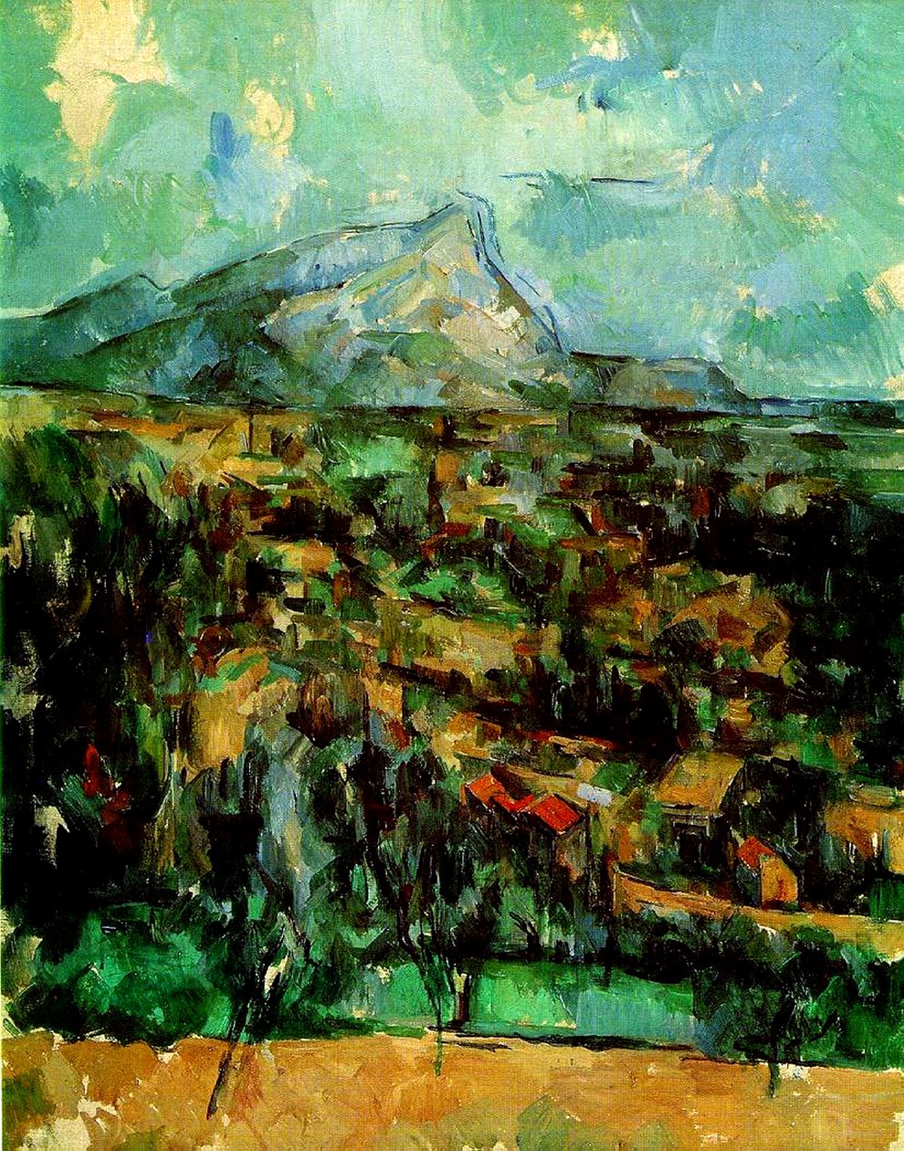 مونت سانت فيكتوار ، c.1902 بواسطة بول سيزان