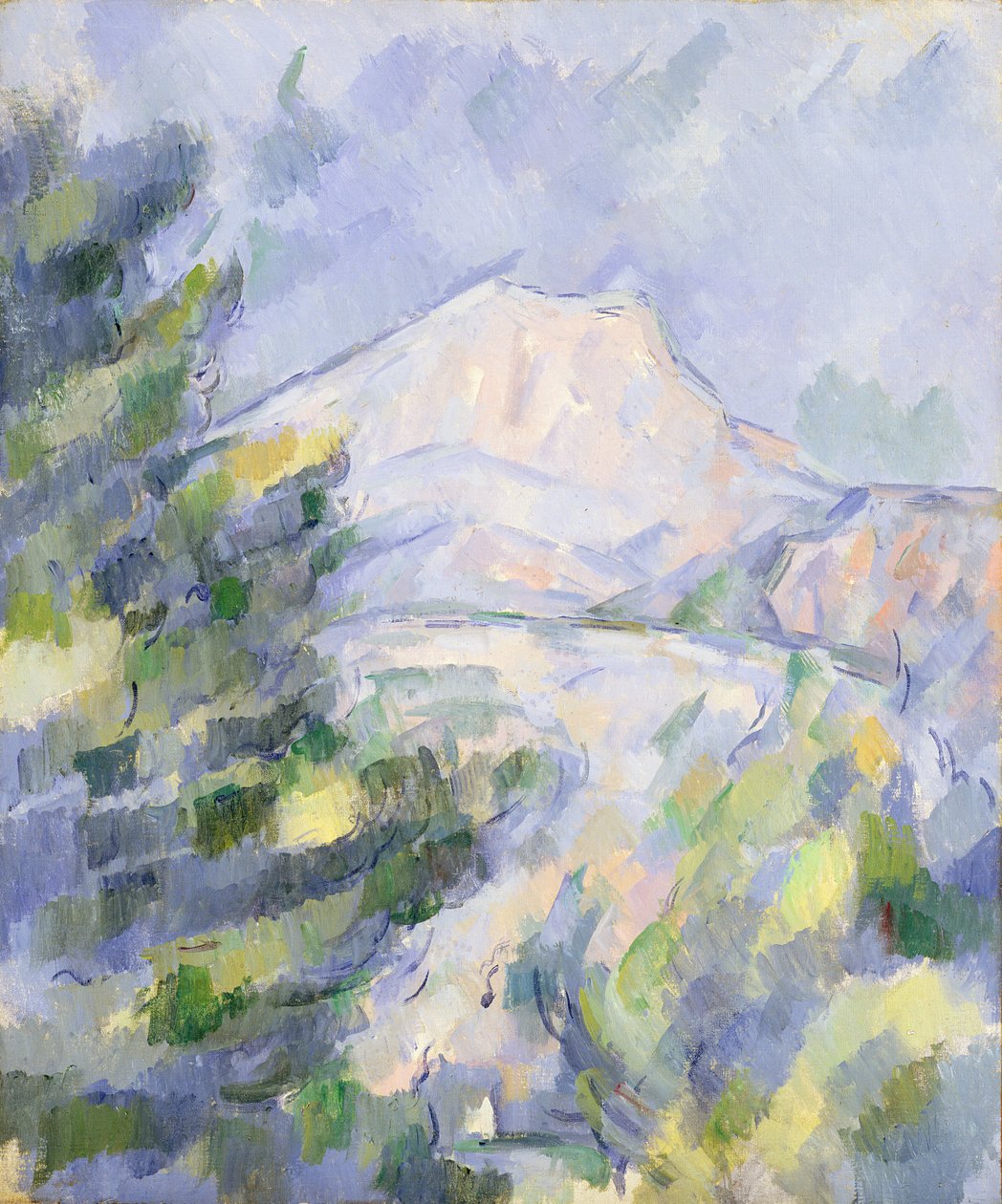 مونت سانت فيكتوار ، c.1904-06 بواسطة بول سيزان