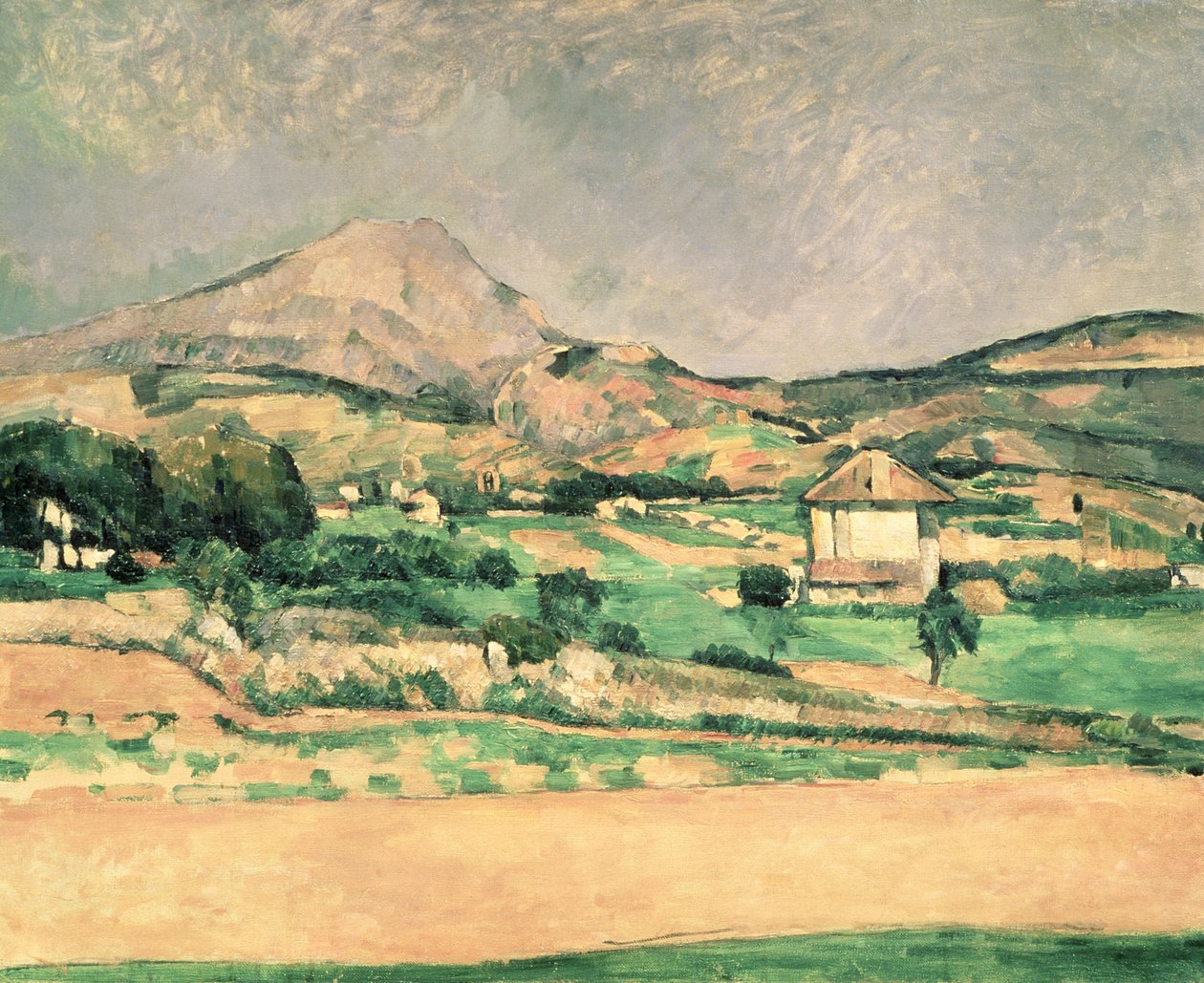 جبل سانت فيكتوار ، c.1882-85 بواسطة بول سيزان