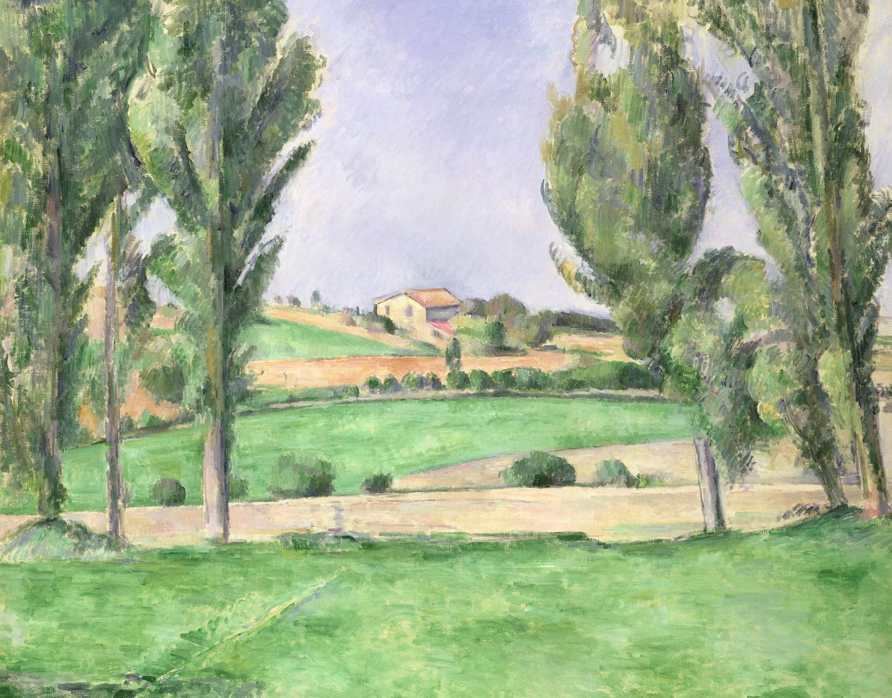 المناظر الطبيعية البروفنسية ، c.1885-87 بواسطة بول سيزان