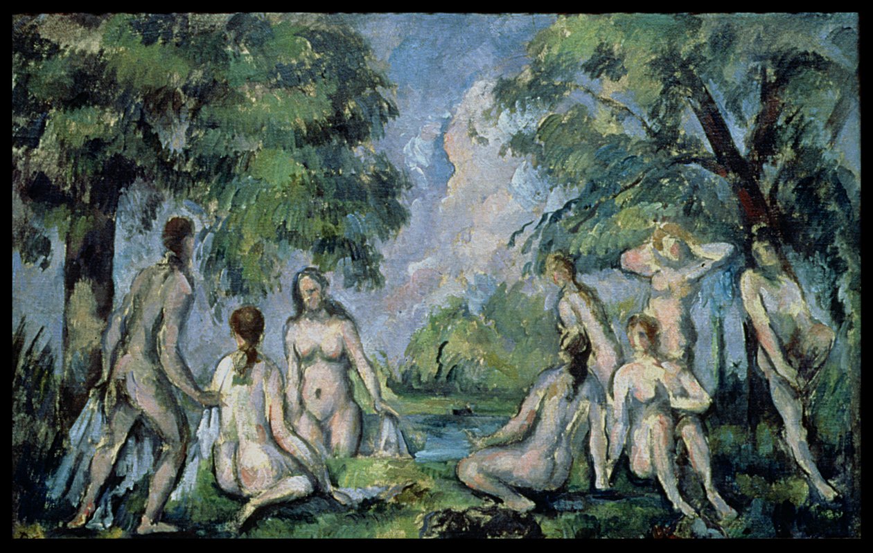 The Bathers ، c.1890-1900 بواسطة بول سيزان