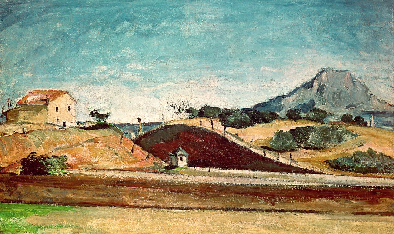قطع السكك الحديدية ، c.1870 بواسطة بول سيزان