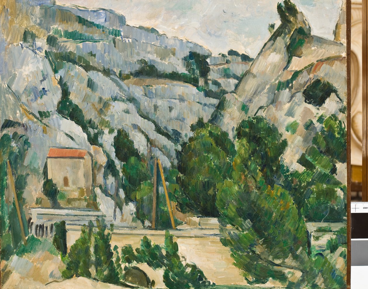 الجسر في l&39;Estaque (Le Viaduct a l&39;Estaque) 1882 بواسطة بول سيزان