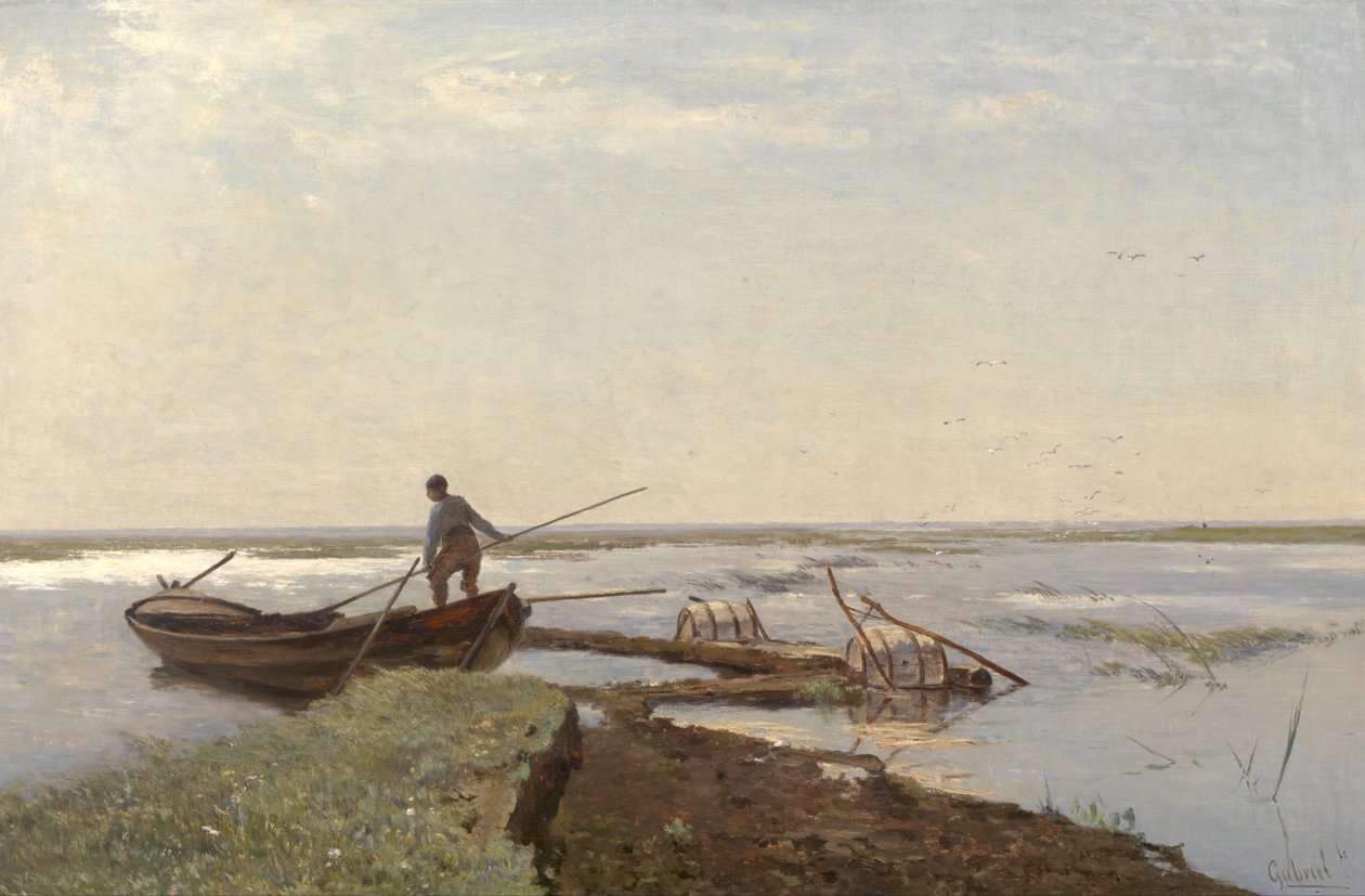 Polder Landscape (في Kamperpolder) بواسطة بول جوزيف قسطنطين غابرييل