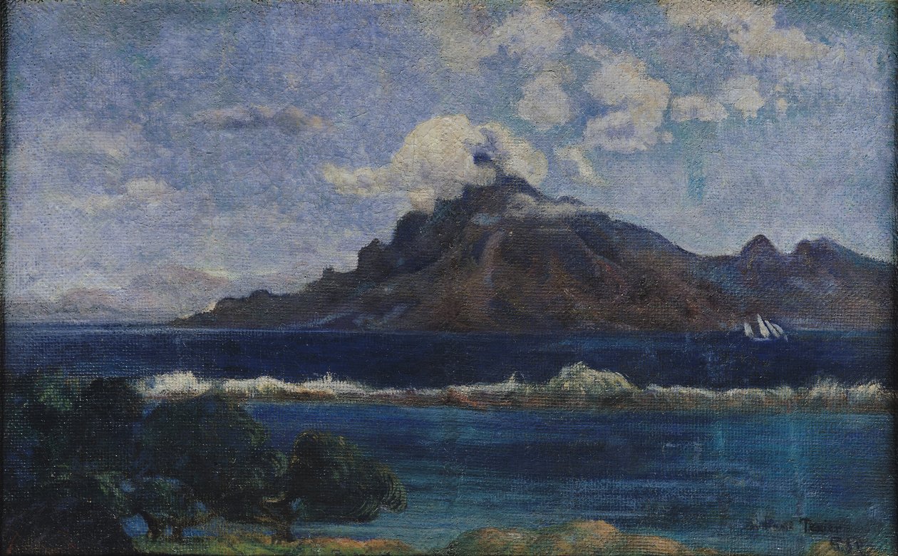 المناظر الطبيعية الساحلية مارتينيك ، 1887 بواسطة بول غوغان