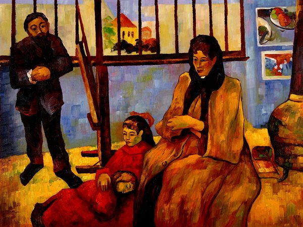 عائلة Schuffenegger بواسطة بول غوغان