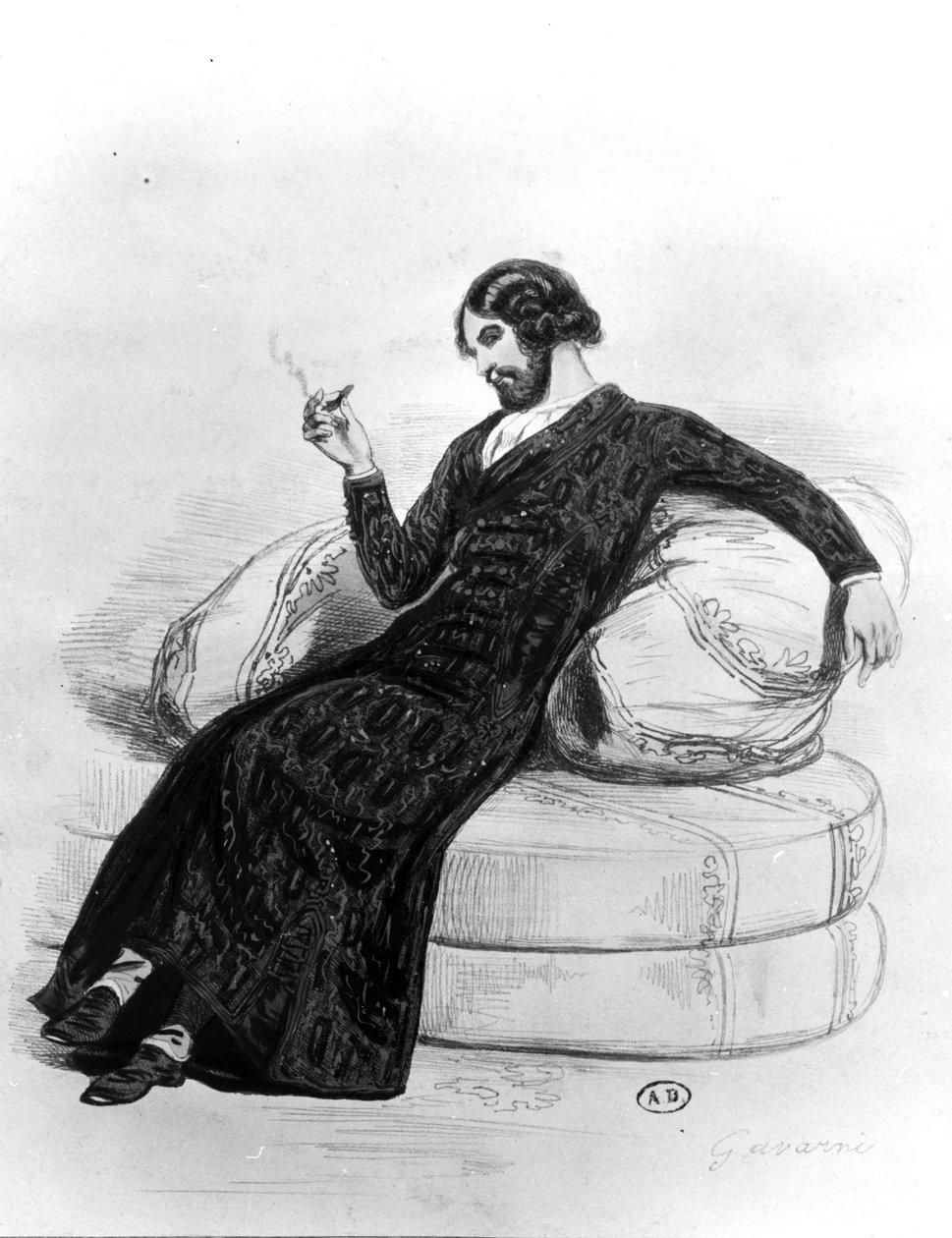 الفنان ، ج .1830 بواسطة بول جافارني