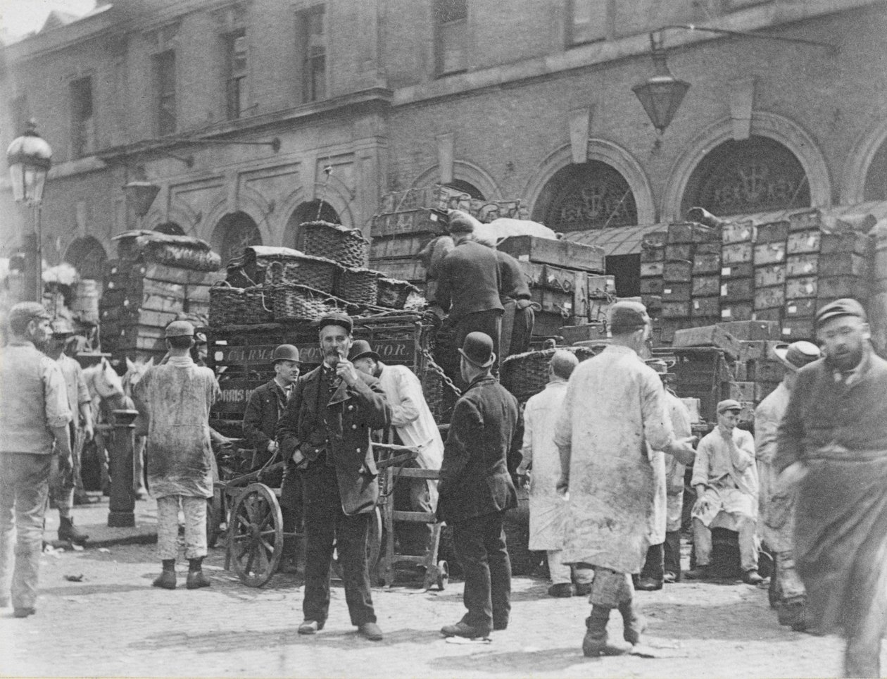 سوق بيلينجسجيت ، 1893 بواسطة بول مارتن