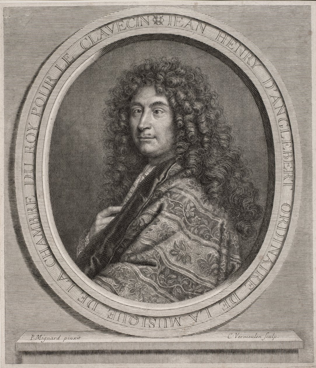 جان هنري دانجليبرت 1635-91 منقوش بواسطة كورنيليوس فيرميولين 1642-92 نقش بواسطة بول مينارد