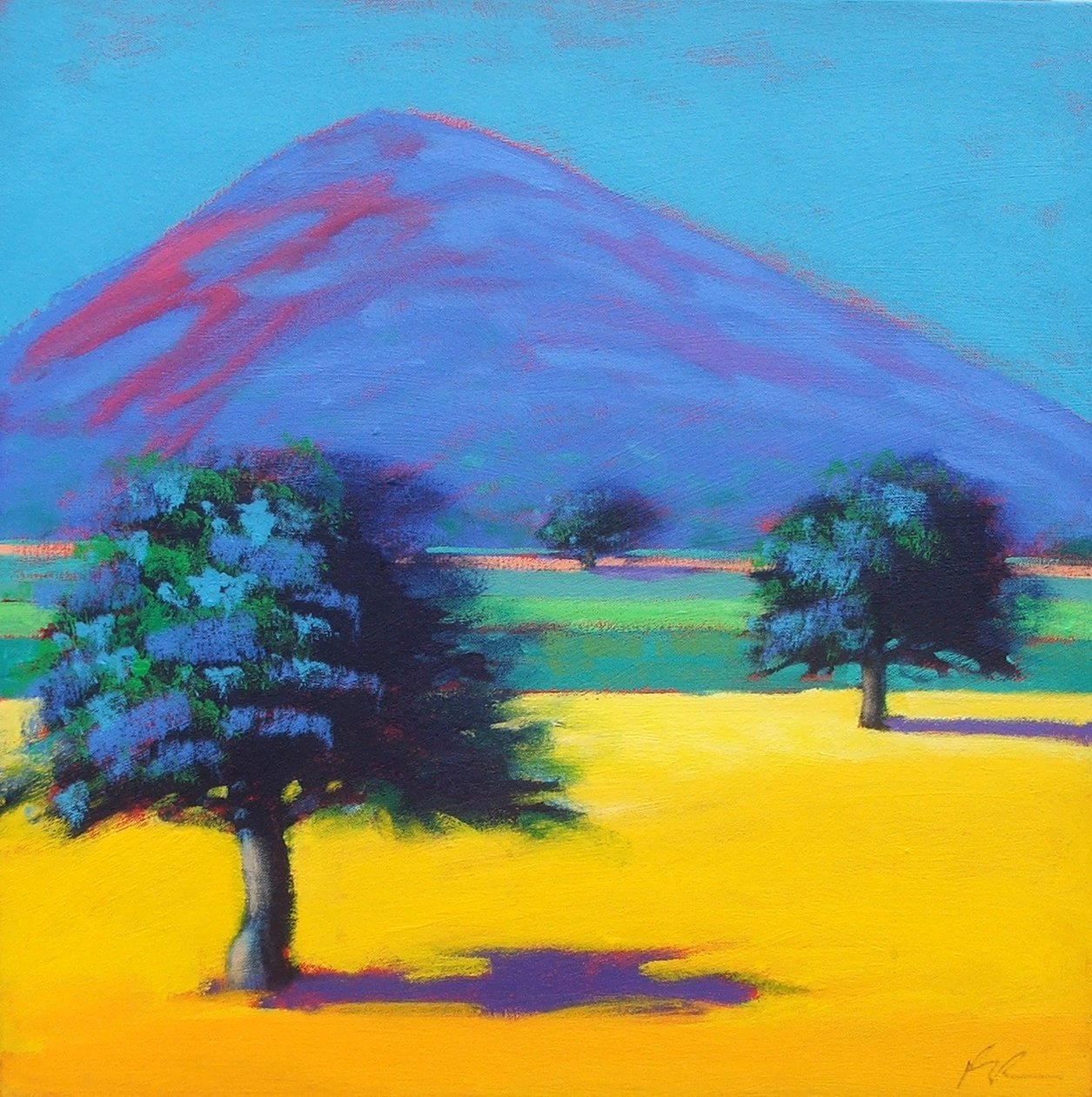 Castlemorton (الاكريليك على البطاقة) بواسطة بول بويس