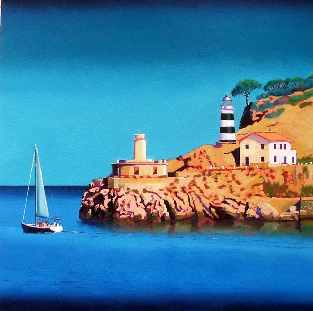 Port Soller 2 (أكريليك على متن) بواسطة بول بويس