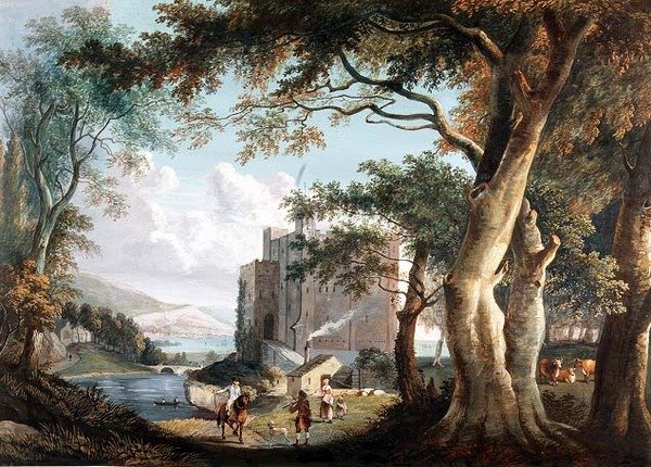 كالدويل ، c.1800 بواسطة بول ساندبي