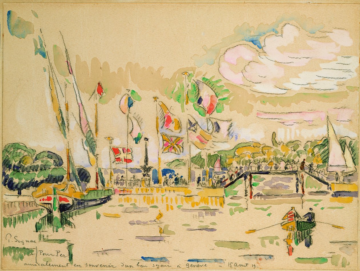 جنيف ، ج .1919 بواسطة بول سينياك
