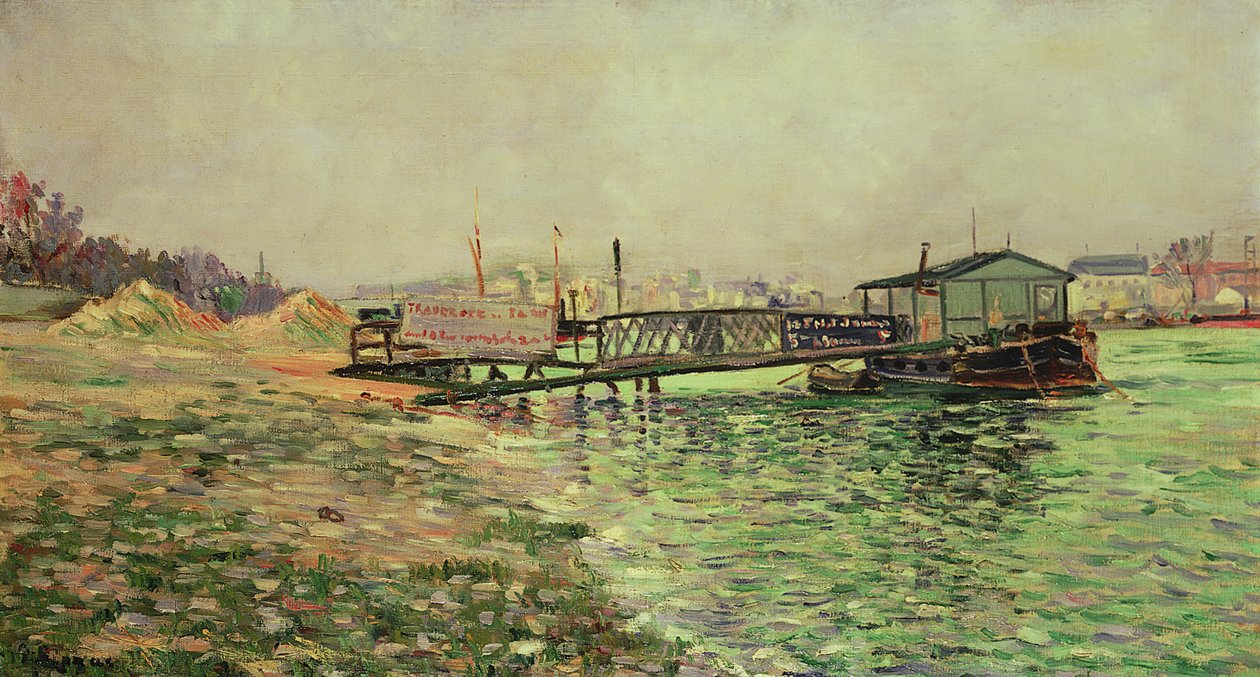 السين في Quai St. Bernard ، c.1886 بواسطة بول سينياك