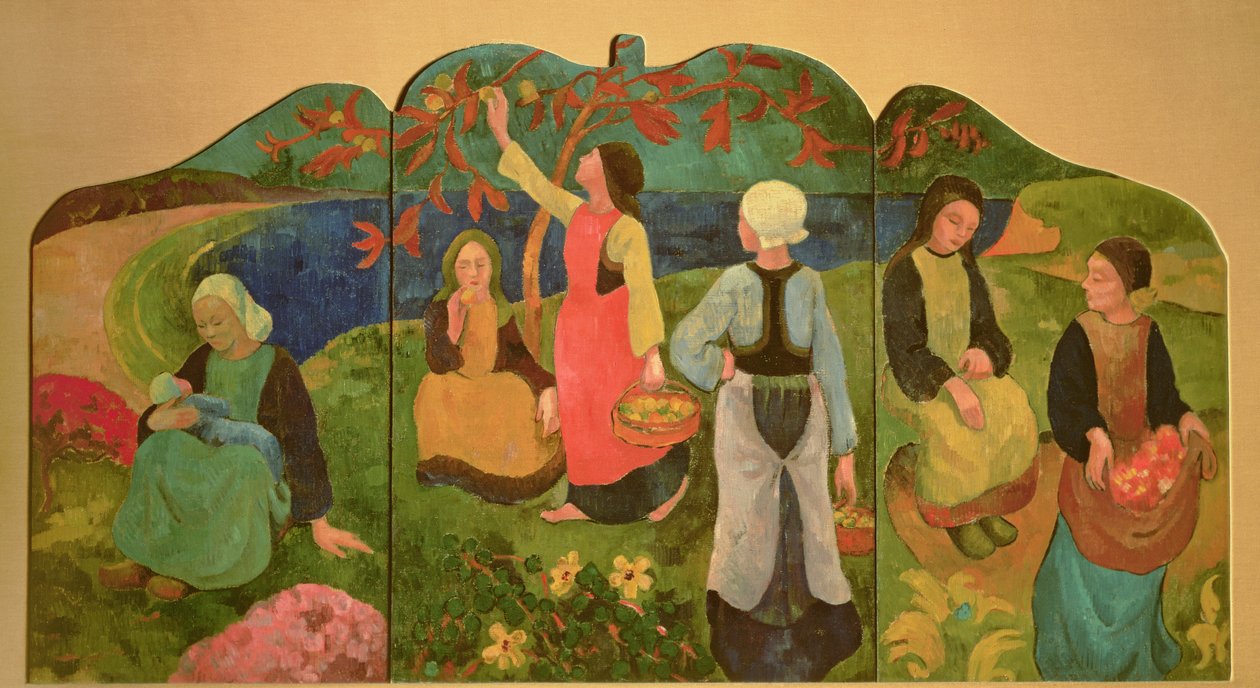 بونت أفين تريبتيك ، 1892-93 (لوحة) بواسطة بول سيروسييه