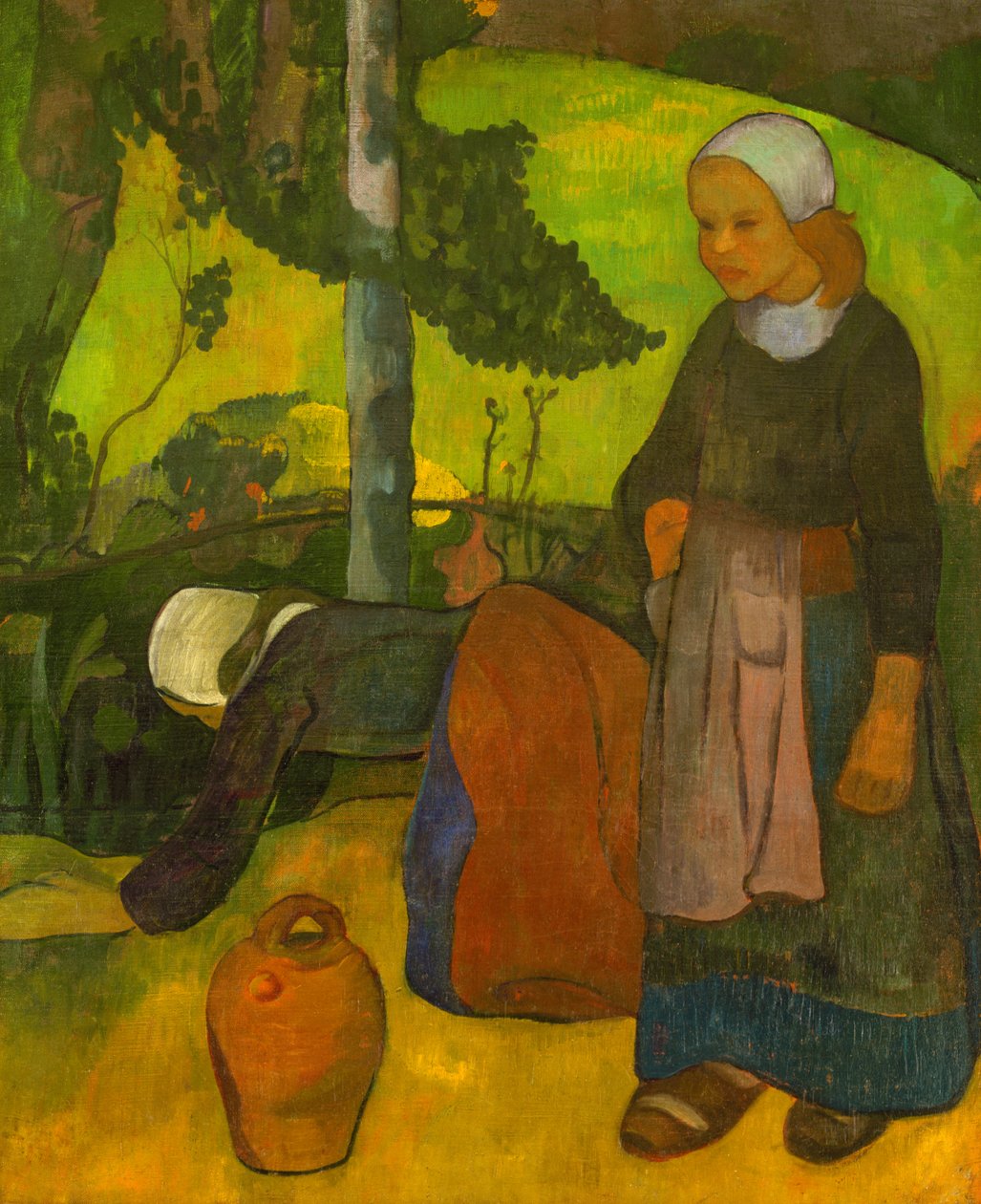 نساء غسالة ، ج 1891-92 بواسطة بول سيروسييه