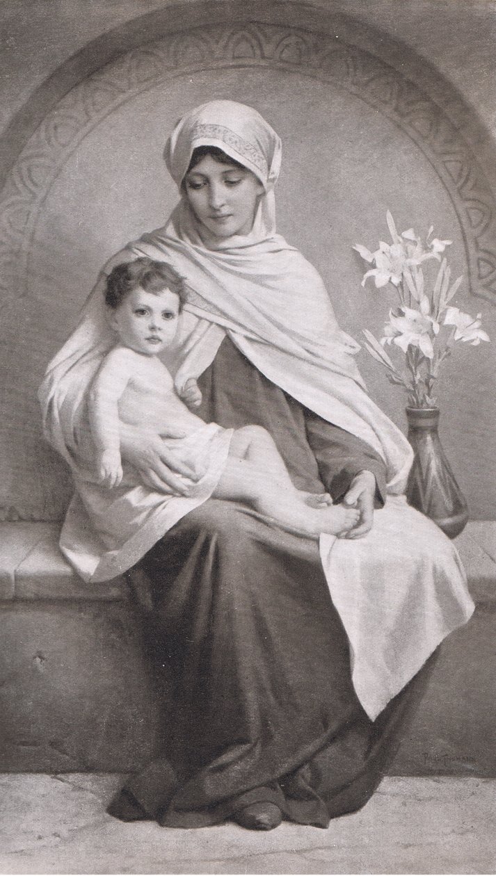 الأم والطفل ، Bibbys سنوي ، 1916-1917 بواسطة فريدريش بول ثومان