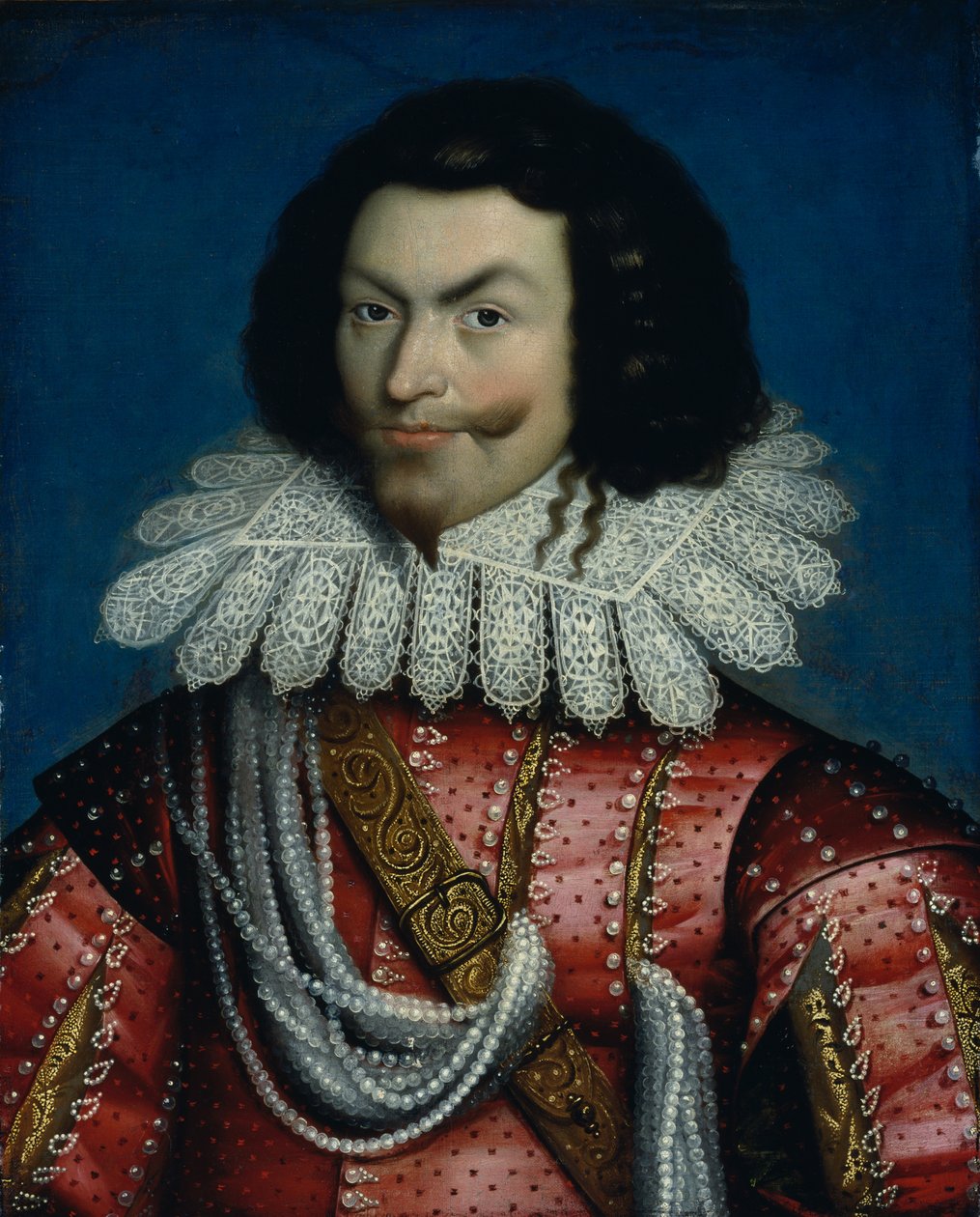 جورج فيليرز (1592-1628) دوق باكنغهام الأول بواسطة بول فان سومر