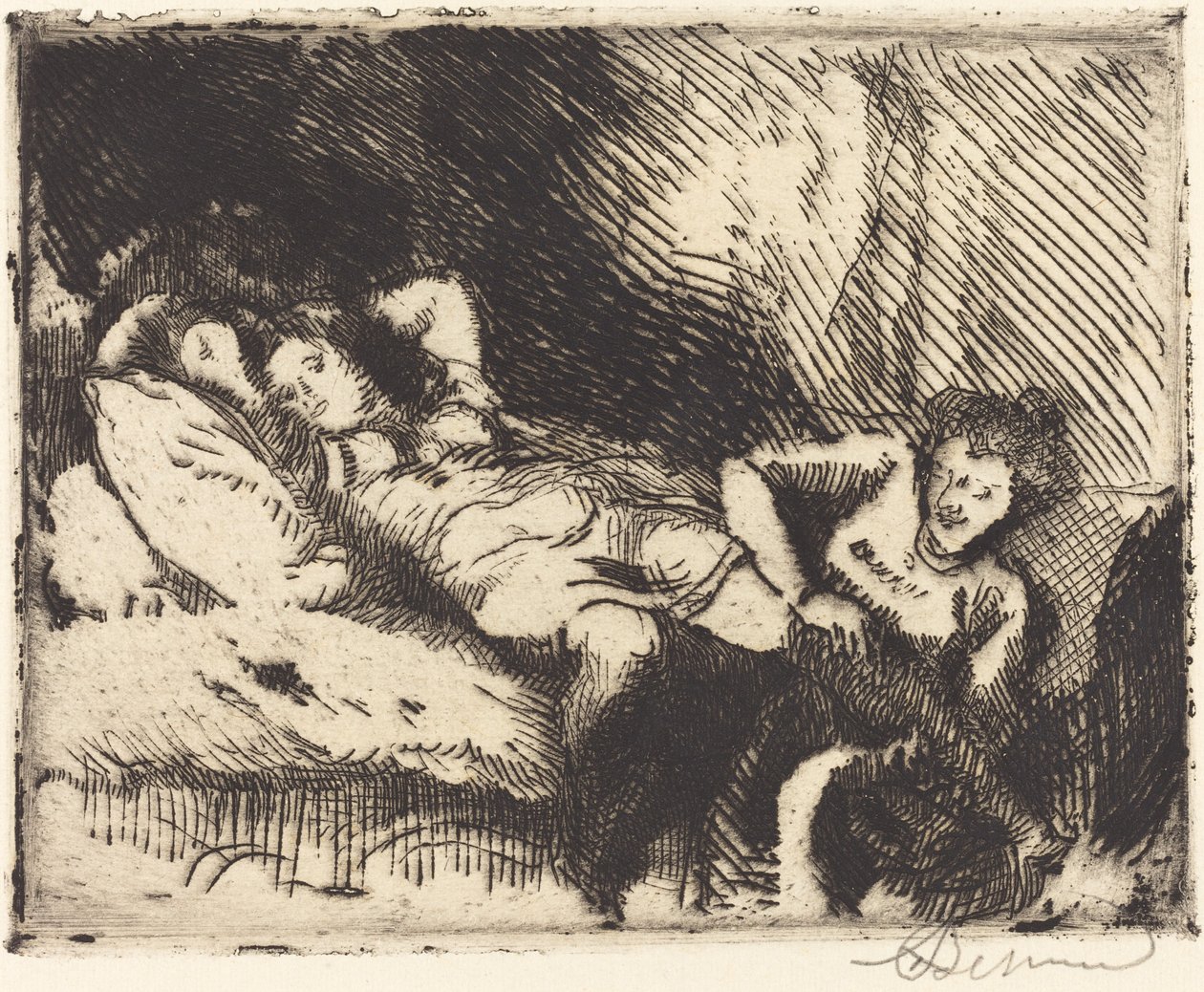 الذهاب إلى Bed Le coucher ، 1913. بواسطة بول ألبرت بيسنارد