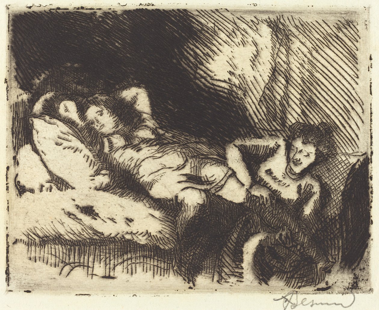 الذهاب إلى Bed Le coucher ، 1913. بواسطة بول ألبرت بيسنارد