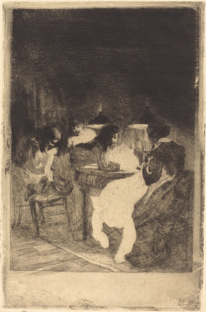 طفولة بيير كليمينسو L'Enfance de Pierre Clémenceau ، 1885. بواسطة بول ألبرت بيسنارد
