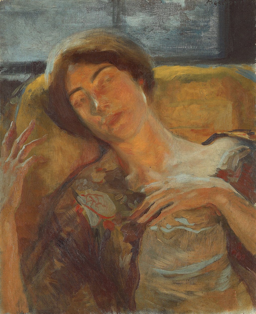 رأس المرأة ، ج .1890 بواسطة بول ألبرت بيسنارد