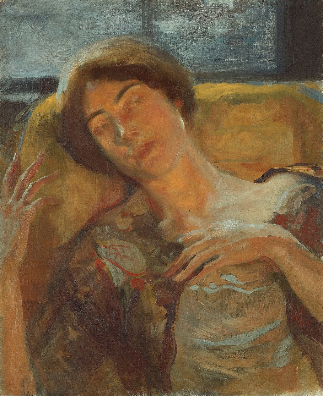 رأس المرأة ، ج. 1890. بواسطة بول ألبرت بيسنارد