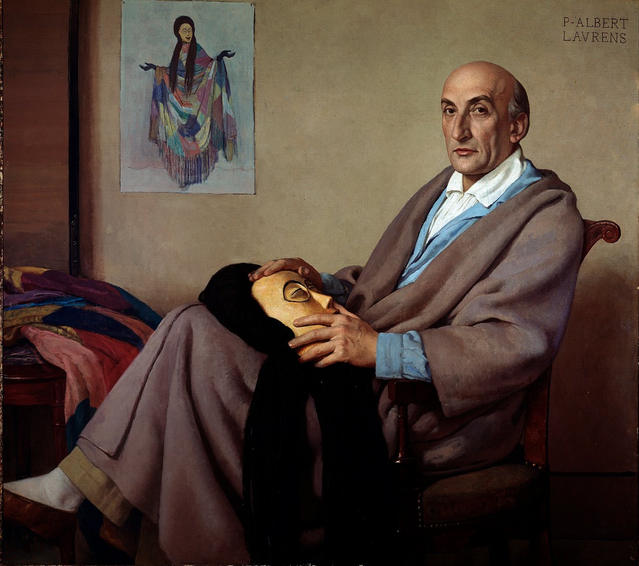 صورة للمخرج ورجل المسرح جاك كوبو (1879-1949) بواسطة بول ألبرت لورينز