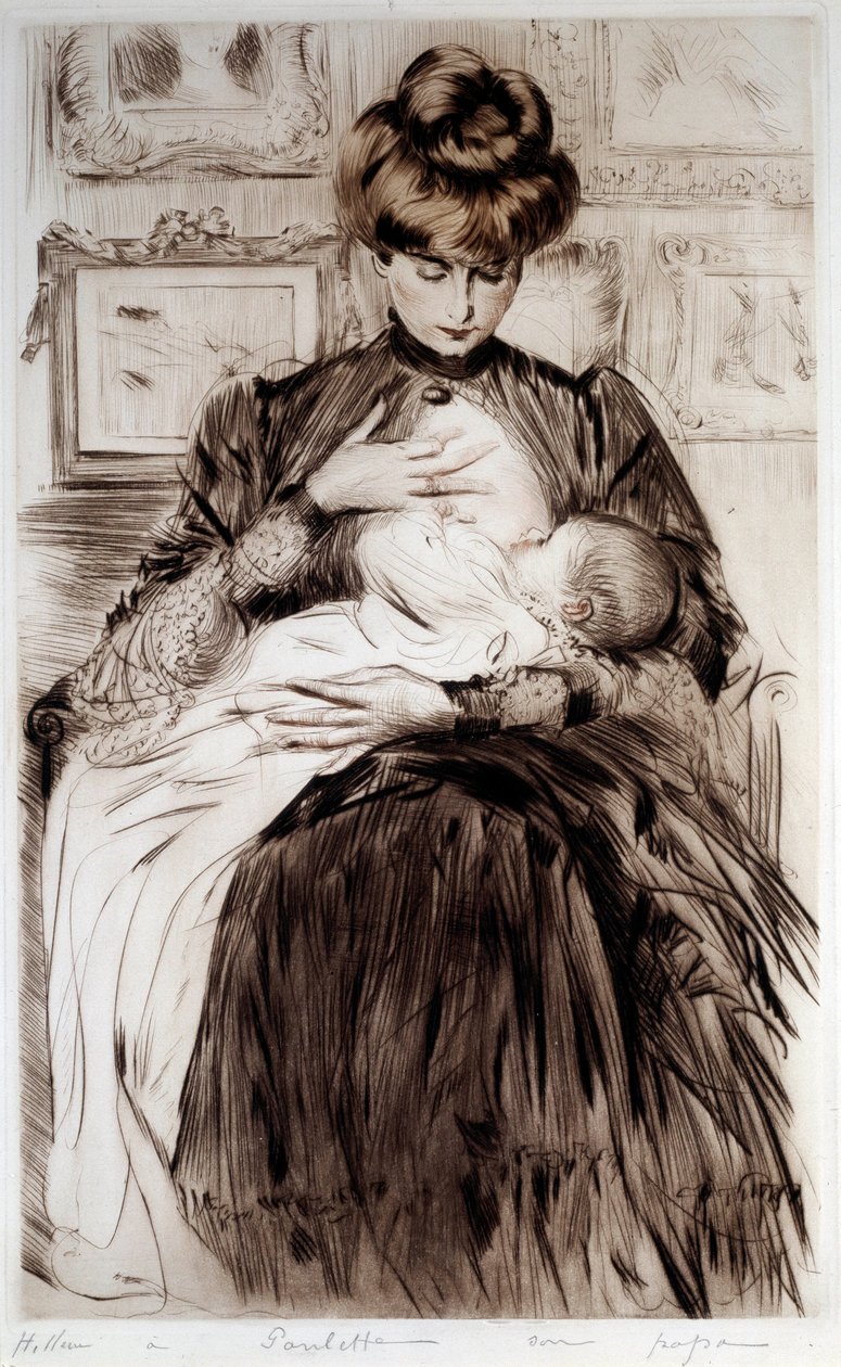 التوليد. رسم بول حلو (1859-1927) ، القرن العشرين. بايون ، متحف بونات بواسطة بول سيزار هيليو