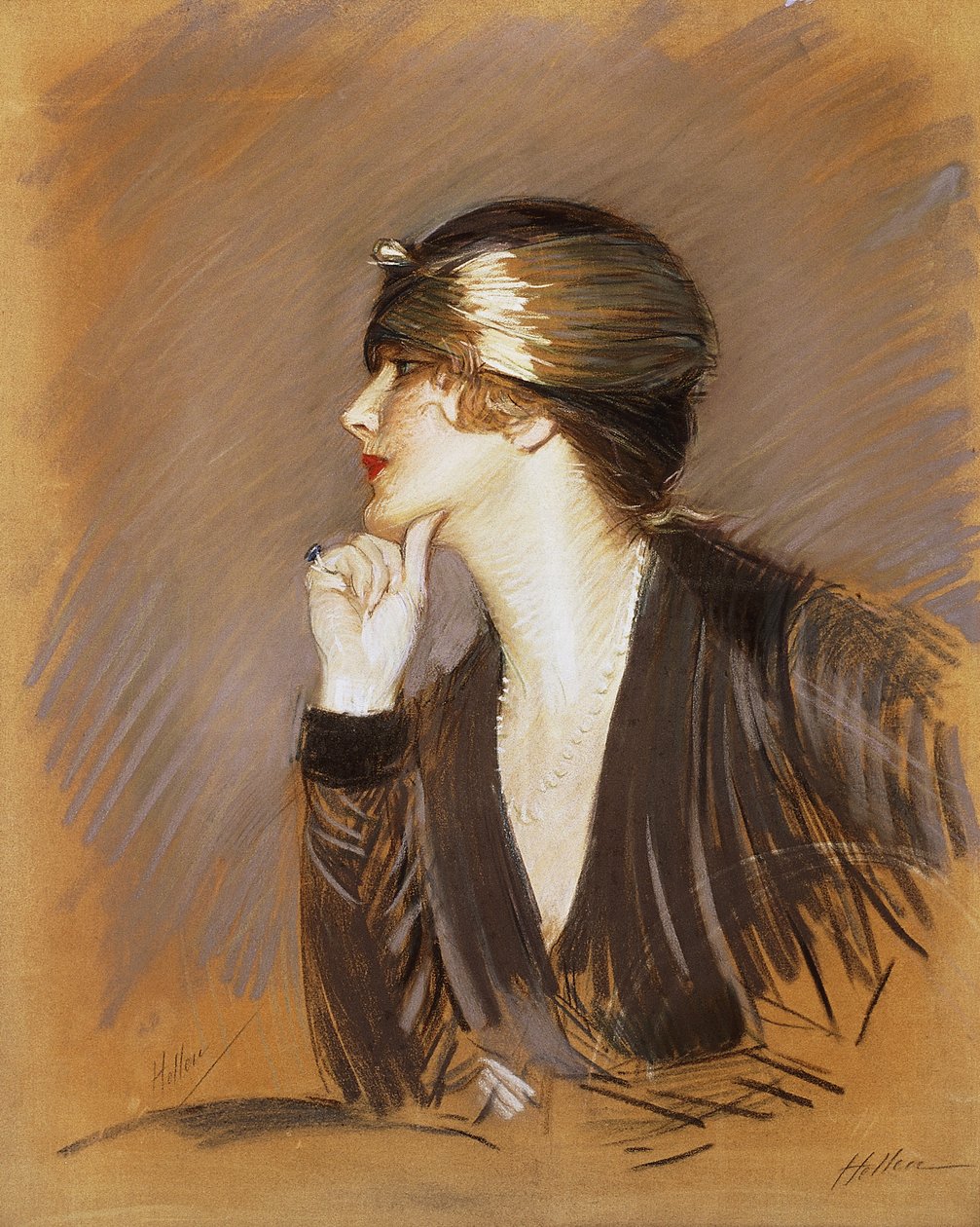 صورة لوسيتي ، ج .1913 بواسطة بول سيزار هيليو