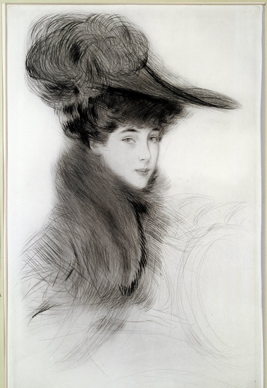 صورة لدوقة مالبورو. رسم بول حلو (1859-1927) ، القرن العشرين. بايون ، متحف بونات بواسطة بول سيزار هيليو