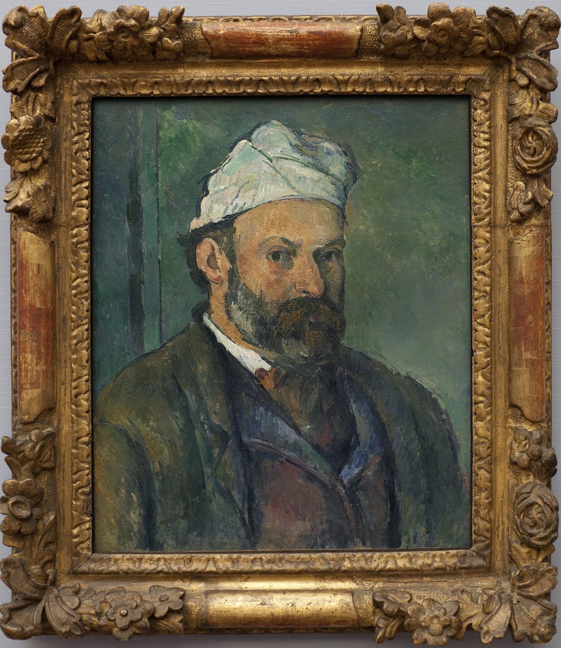 تصوير شخصي. لوحة لبول سيزان (1839-1906) ، زيت على قماش حوالي عام 1880. الفن الفرنسي بواسطة بول سيزان