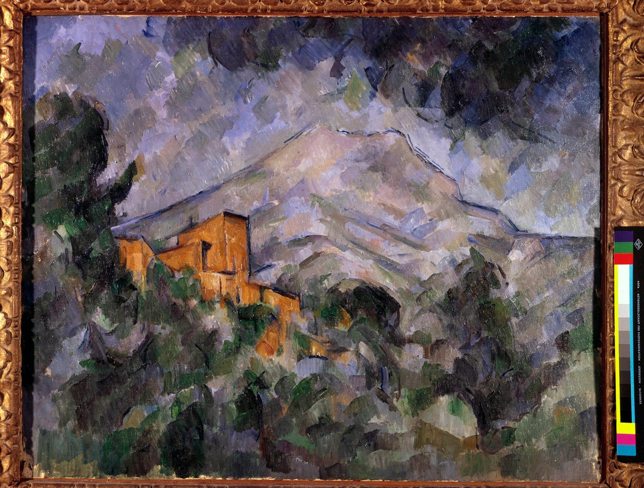 انتصار الجبل المقدس والقلعة السوداء لوحة بول سيزان (1839-1906) 1904-1906 طوكيو ، متحف بريدجستون بواسطة بول سيزان