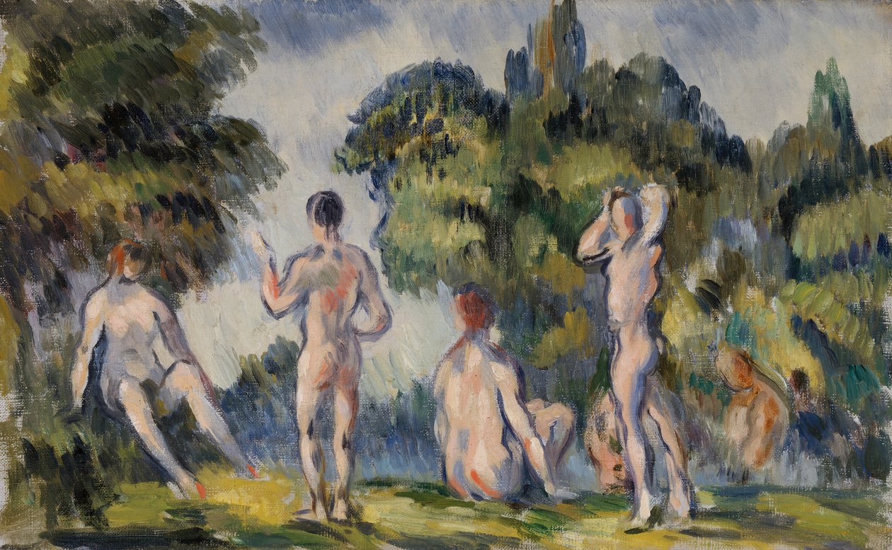 باثرز ، 189094. بواسطة بول سيزان