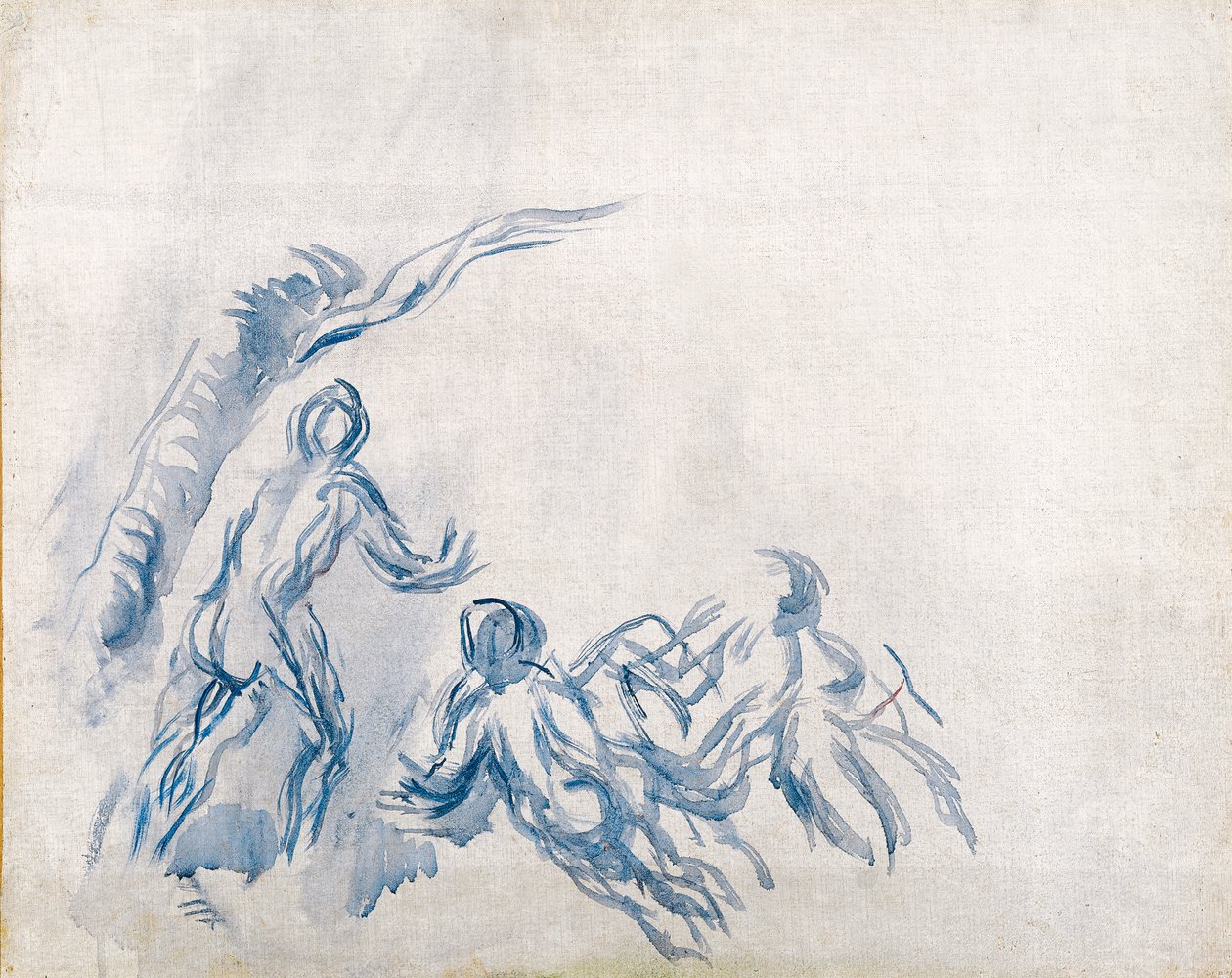 Bathers Bathers ، 1904-1906 بواسطة بول سيزان