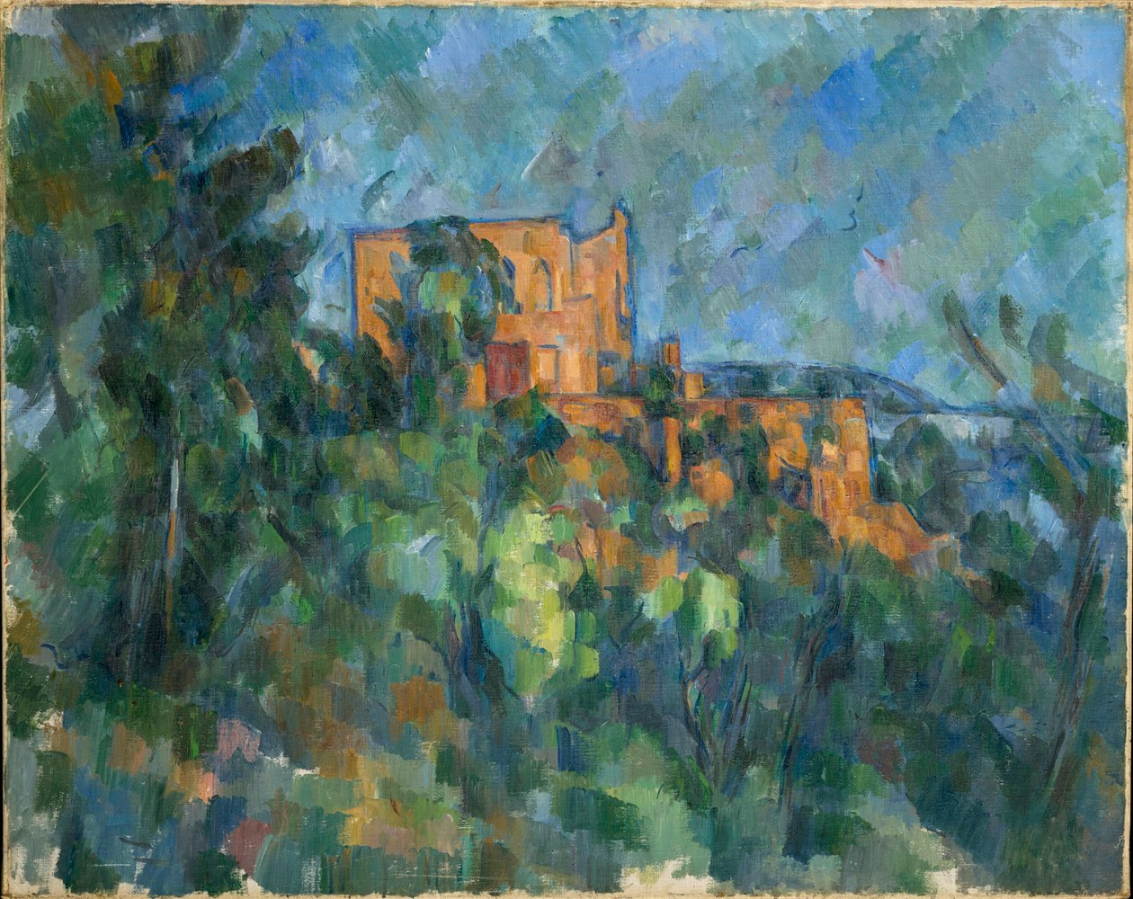 القلعة السوداء ، 1903-1904. بواسطة بول سيزان