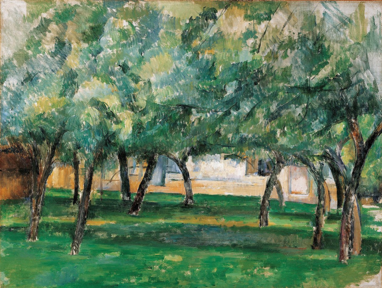 مزرعة في نورماندي ، 1885-1886 بواسطة بول سيزان