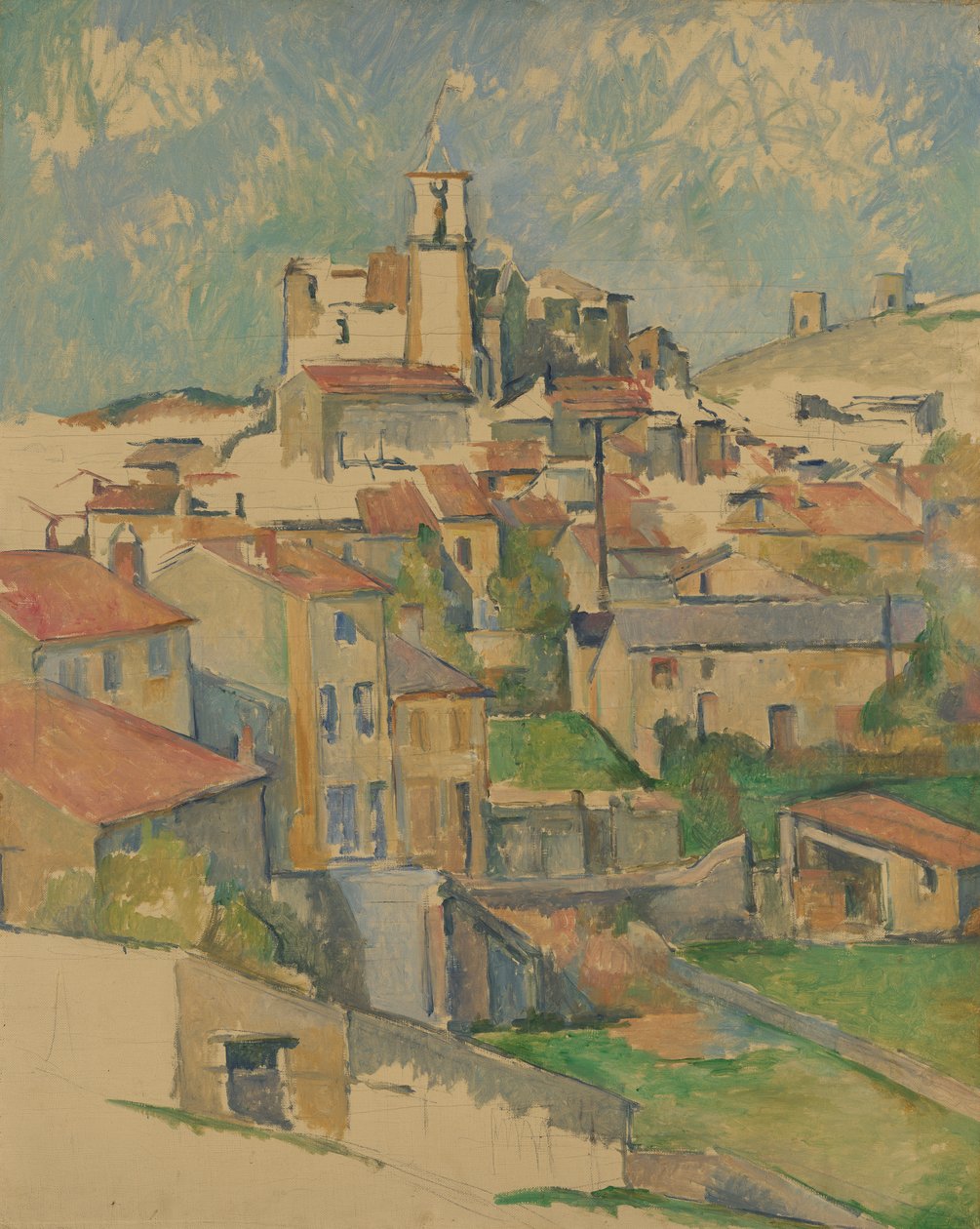 جاردن ، 1885-1886. بواسطة بول سيزان