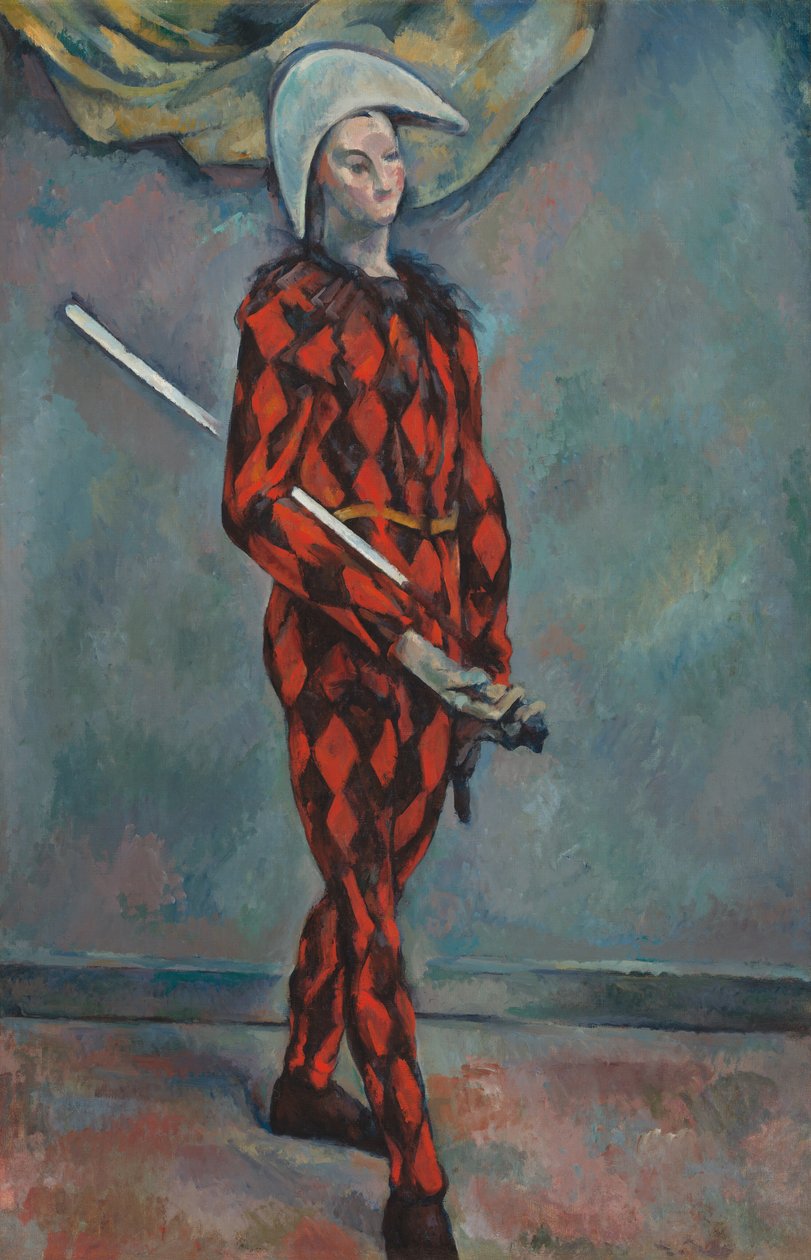 هارلكوين ، 1888-1890. بواسطة بول سيزان