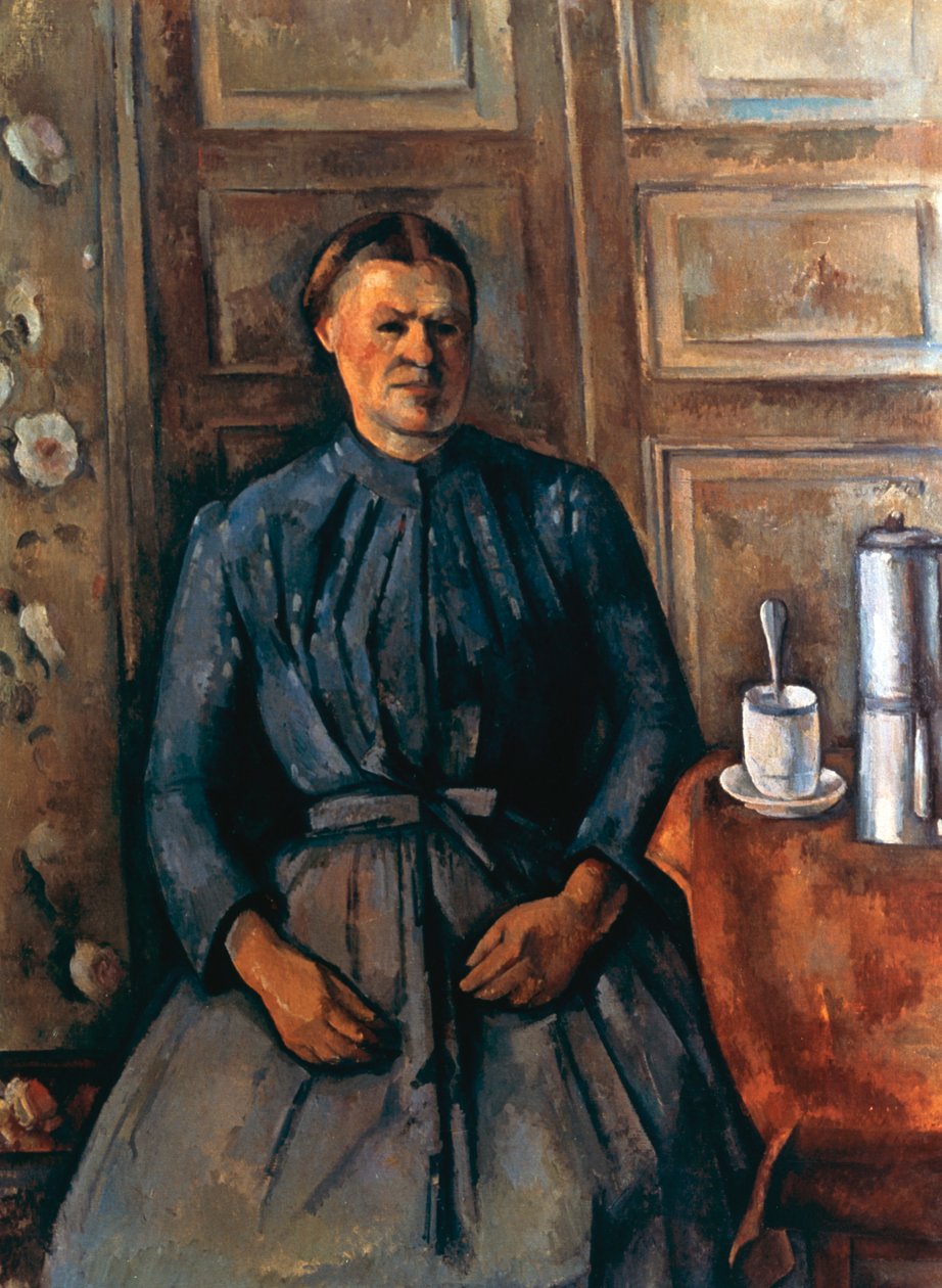 La Femme a la Cafetiere، c1890-1895 بواسطة بول سيزان