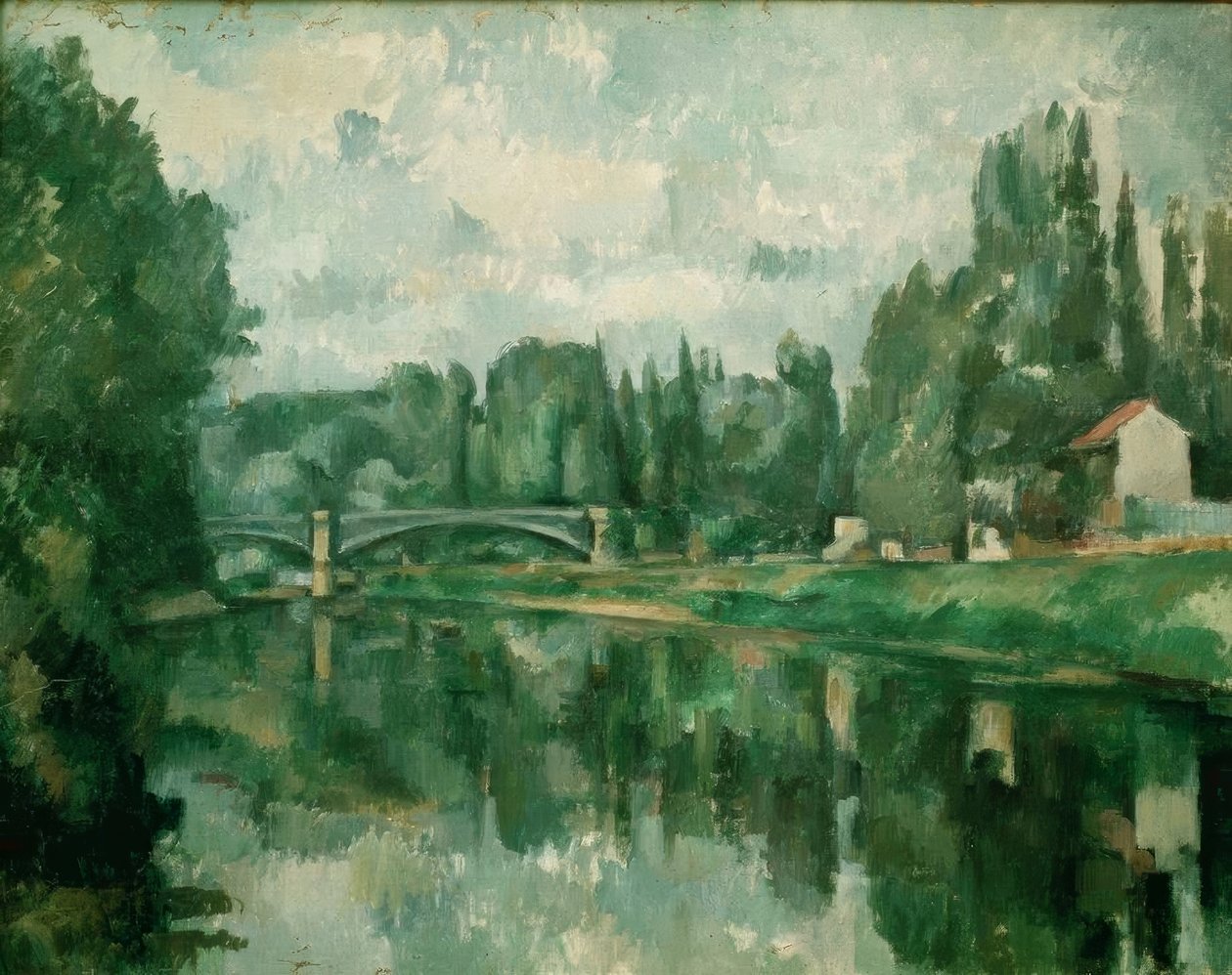 Le Pont de Creteil (جسر فوق مارن ، في كريتيل بواسطة بول سيزان