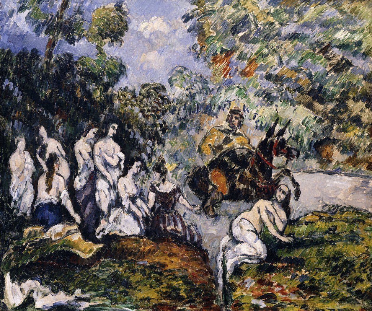 المشهد الأسطوري. مشهد Legendaire ، c.1878 بواسطة بول سيزان