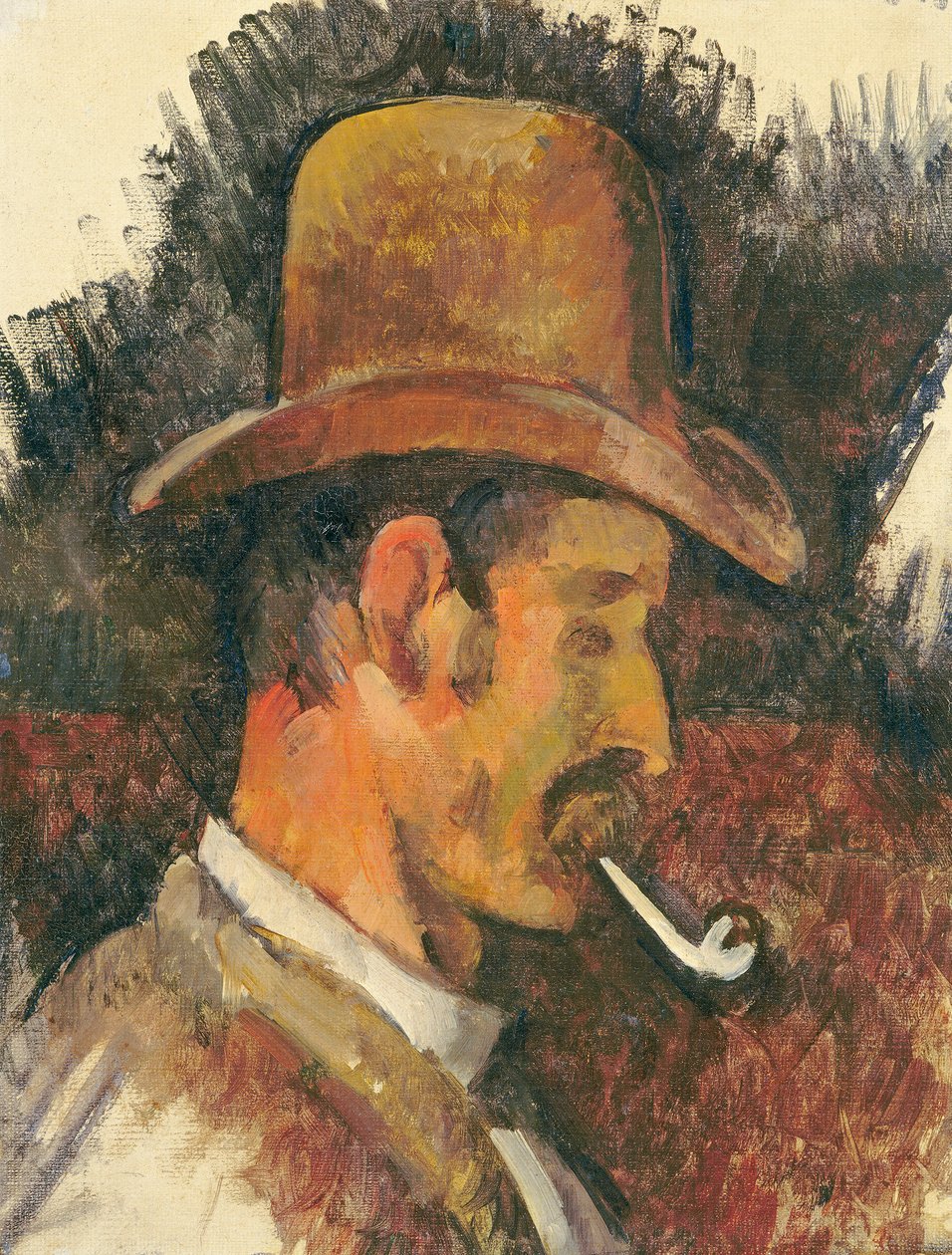 رجل مع الأنابيب ، 1892-96 بواسطة بول سيزان