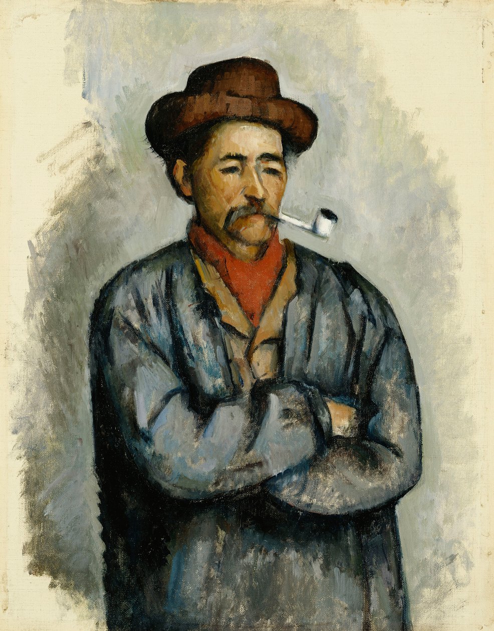 رجل مع أنبوب. L Homme a La Pipe ، c.1890-92 بواسطة بول سيزان