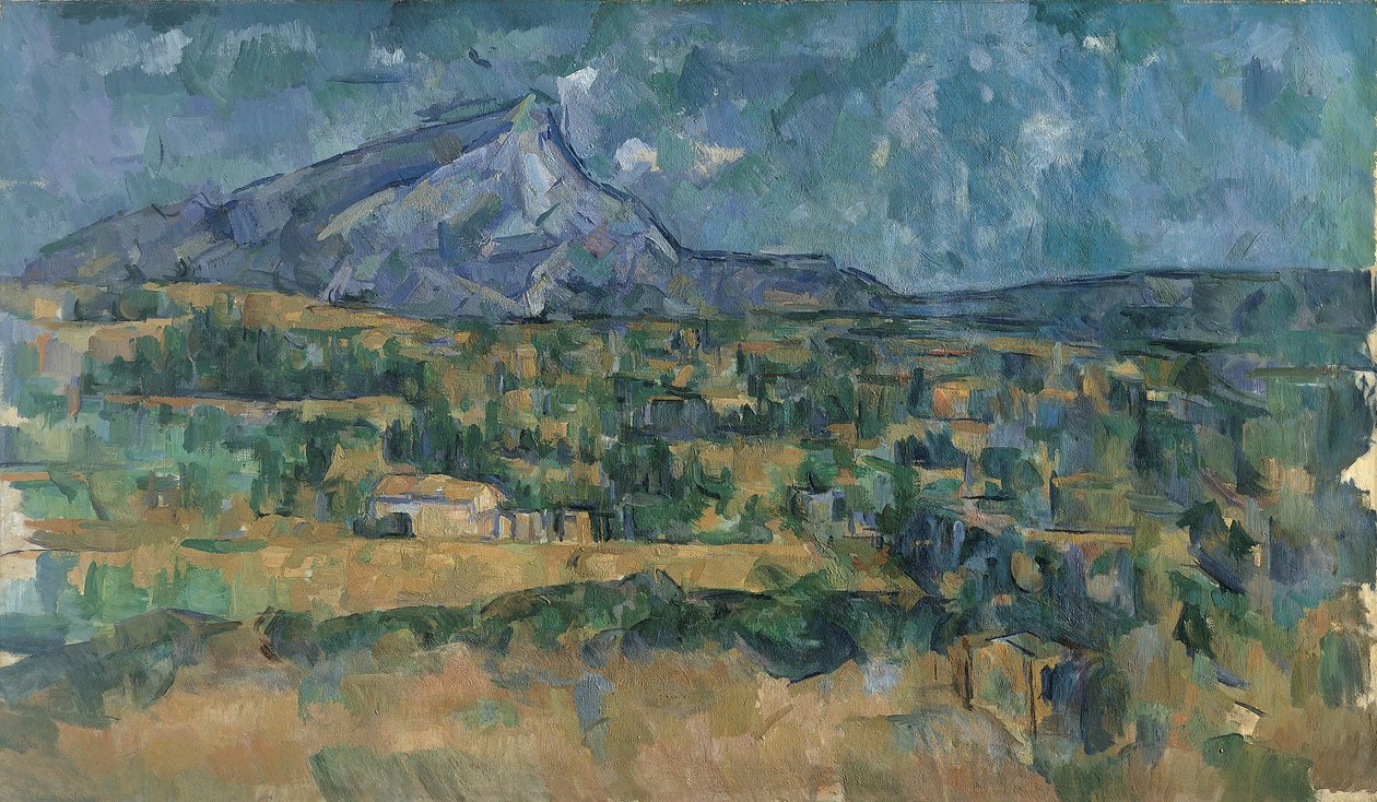 مونت سانت فيكتوار ، كاليفورنيا. 1902-6. بواسطة بول سيزان