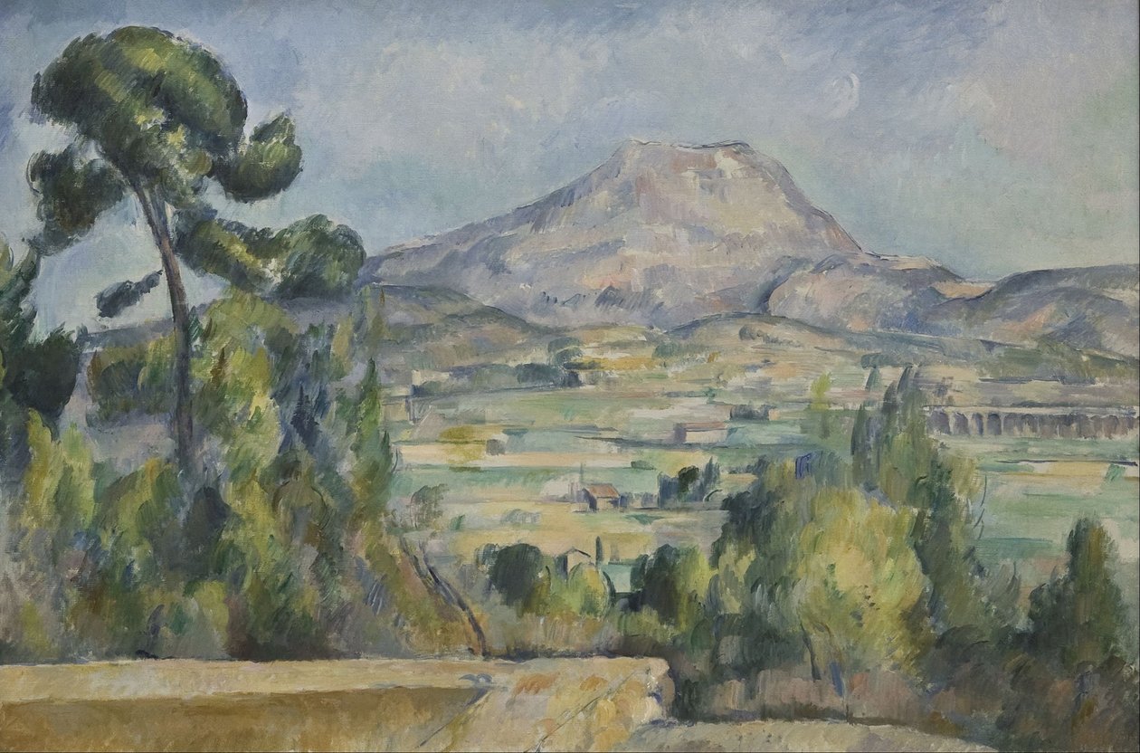 جبل سانت فيكتوار ، ج. 1890 بواسطة بول سيزان