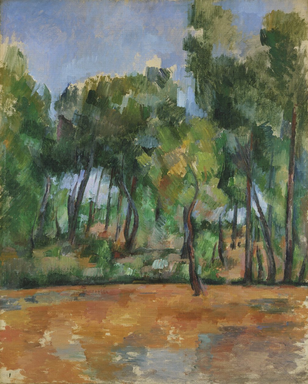 "Povencal Landscape" ، أواخر ثمانينيات القرن التاسع عشر بواسطة بول سيزان
